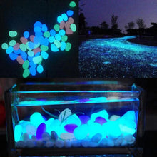 Night Glowing pebbles for Aquarium and Garden