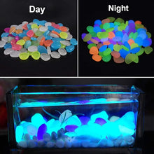 Night Glowing pebbles for Aquarium and Garden