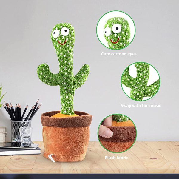 Lovely Talking Toy for Kids Talking Cactus