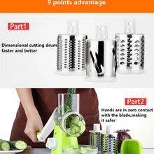 Multifunctional Manual Vegetable Spiral Slicer Cutter