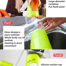 Multifunctional Manual Vegetable Spiral Slicer Cutter