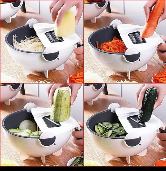 9-in-1 Bowl Slicer and Grater