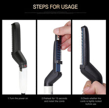 Beard Hair Brush Multi-functional Straightening Comb